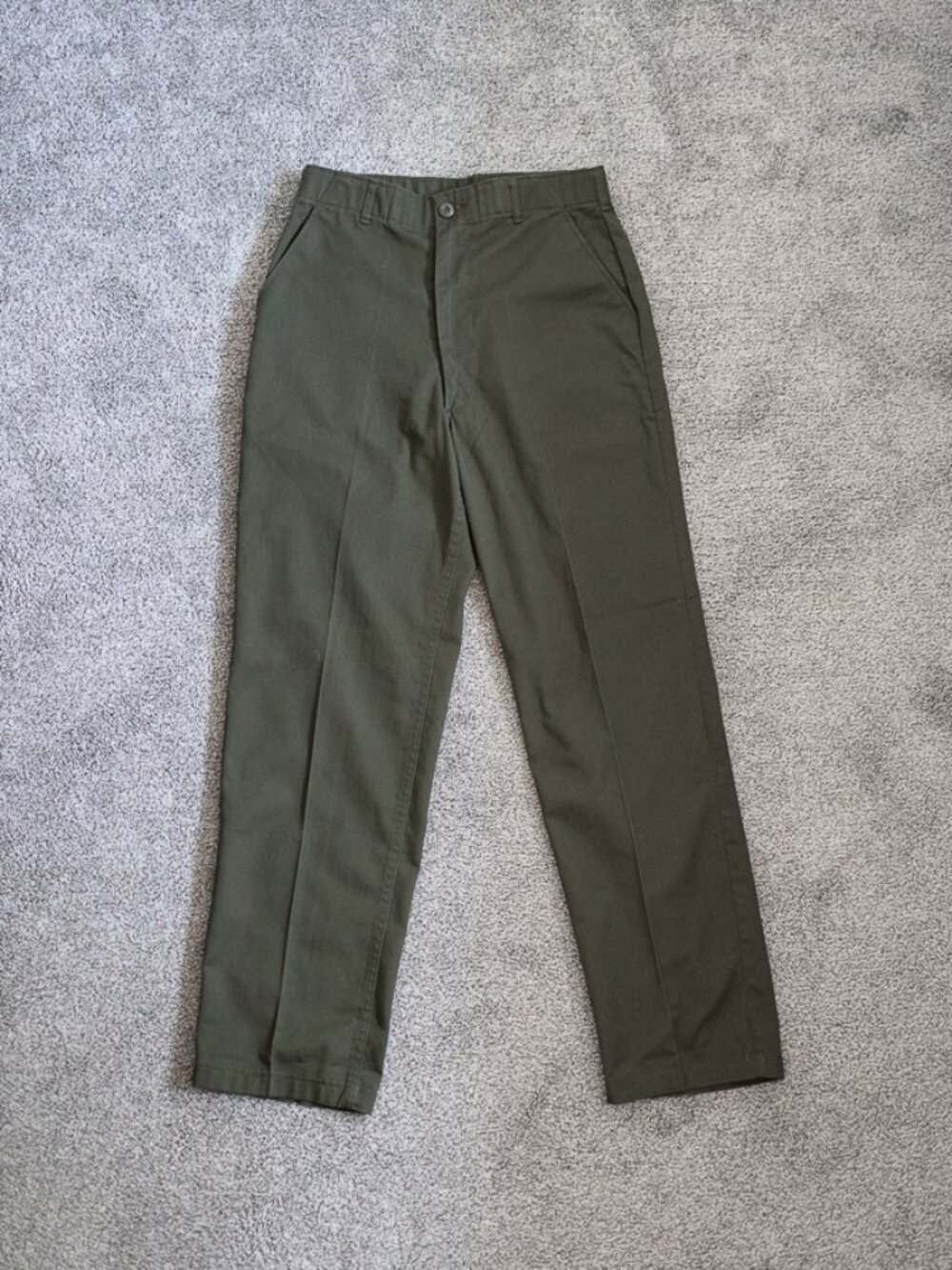 Vintage OG-507 Military Utility Trousers Olive Green 32x31 Coastal Industries